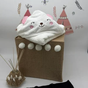 Cape de bain en bambou culotte menstruelle