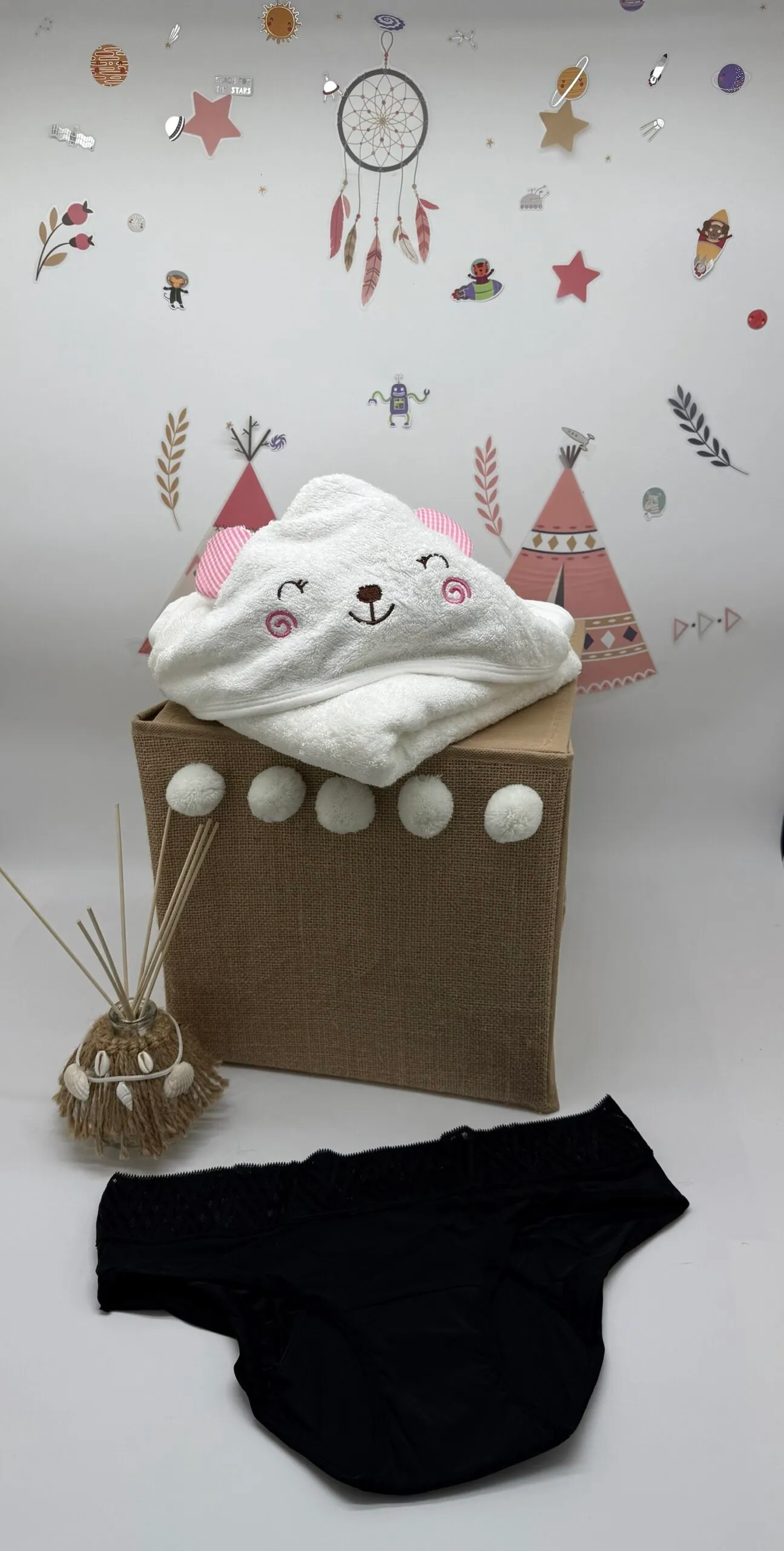 Cape de bain en bambou culotte menstruelle – Image 4