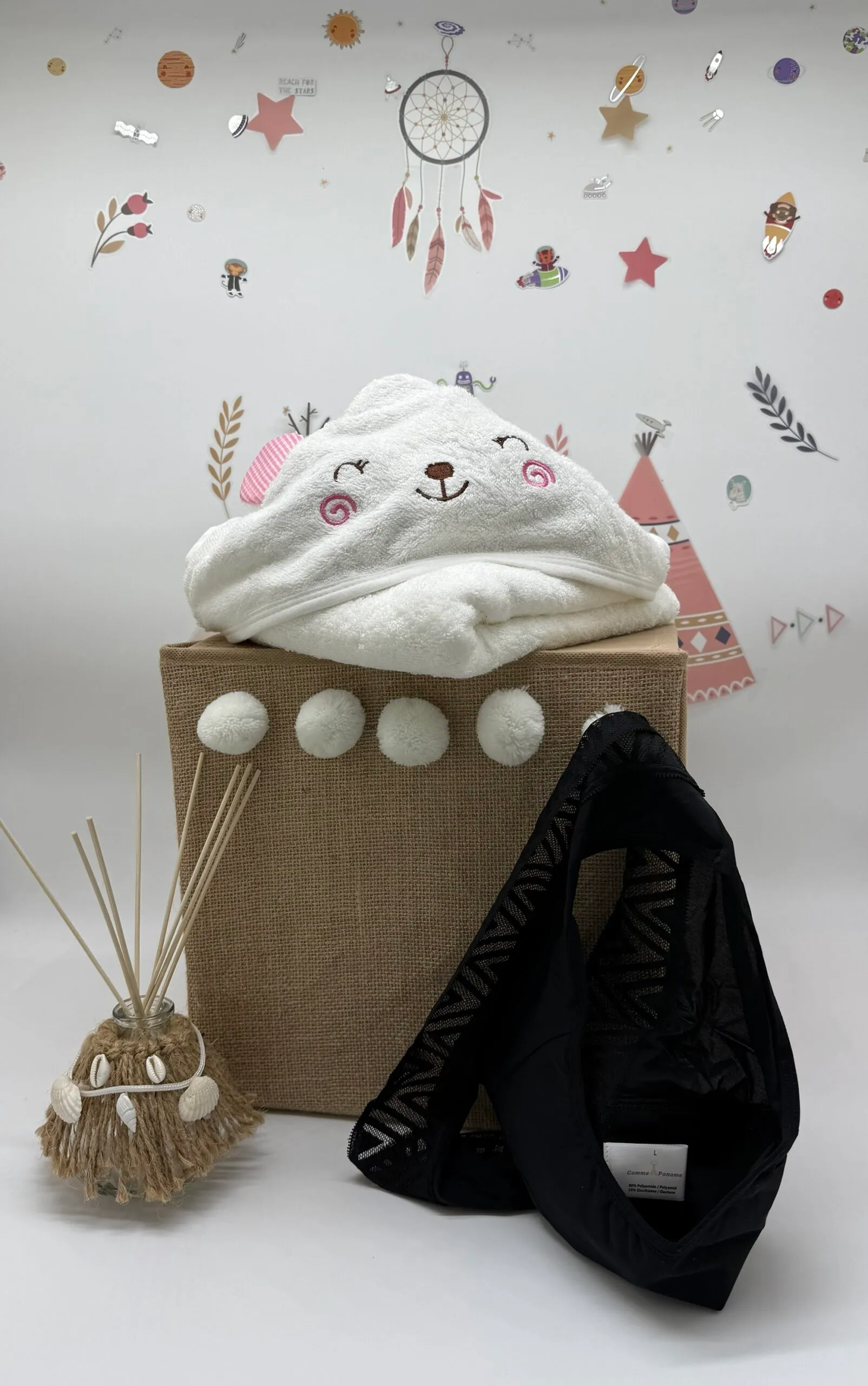 Cape de bain en bambou culotte menstruelle – Image 3