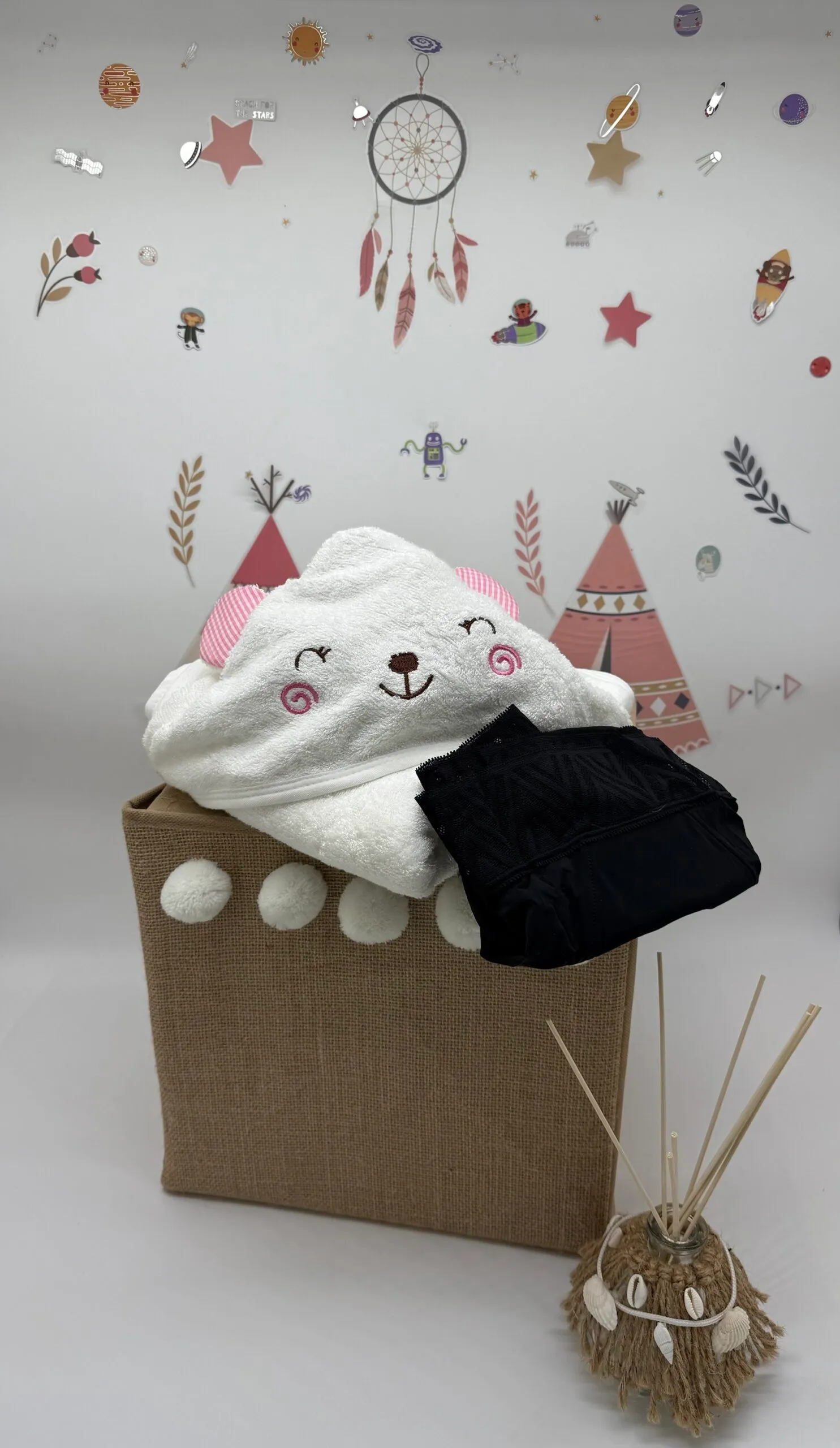 Cape de bain en bambou culotte menstruelle – Image 2