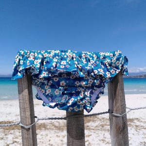 Maillot de bain écoresponsable bleu