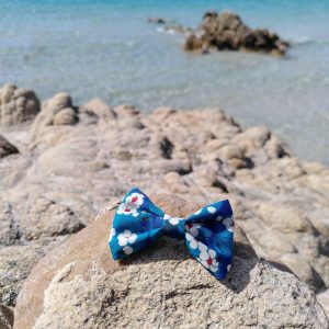 Barrette Liberty bleu été