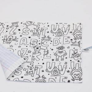 Feuille de coloriage lavable / goodies pour fête d&rsquo;anniversaire