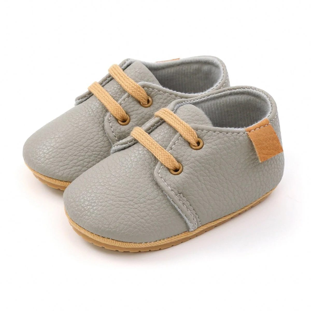 Infant Multicolor Retro Leather Shoes – Image 5