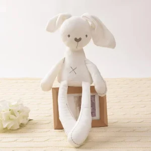 Lapin en peluche apaisant