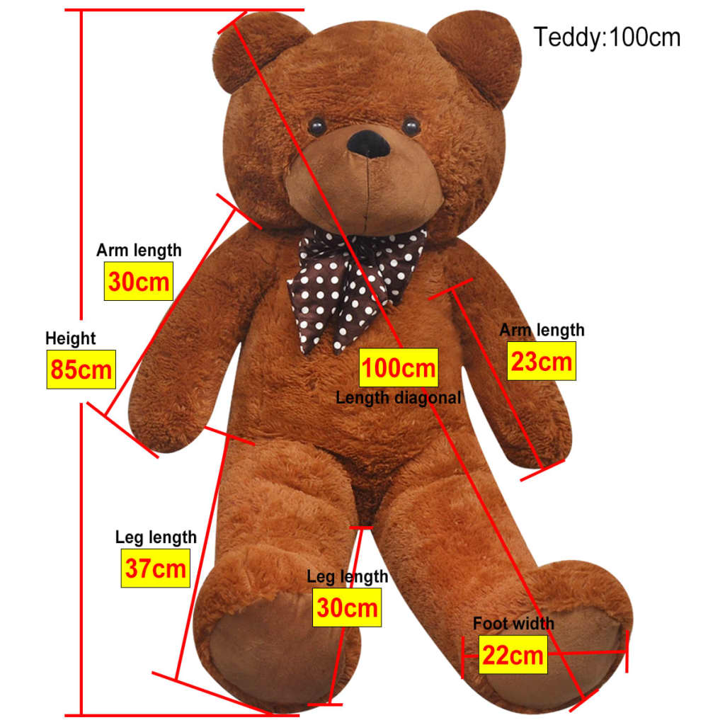 Oscar l’Ours – Peluche XXL – Image 5