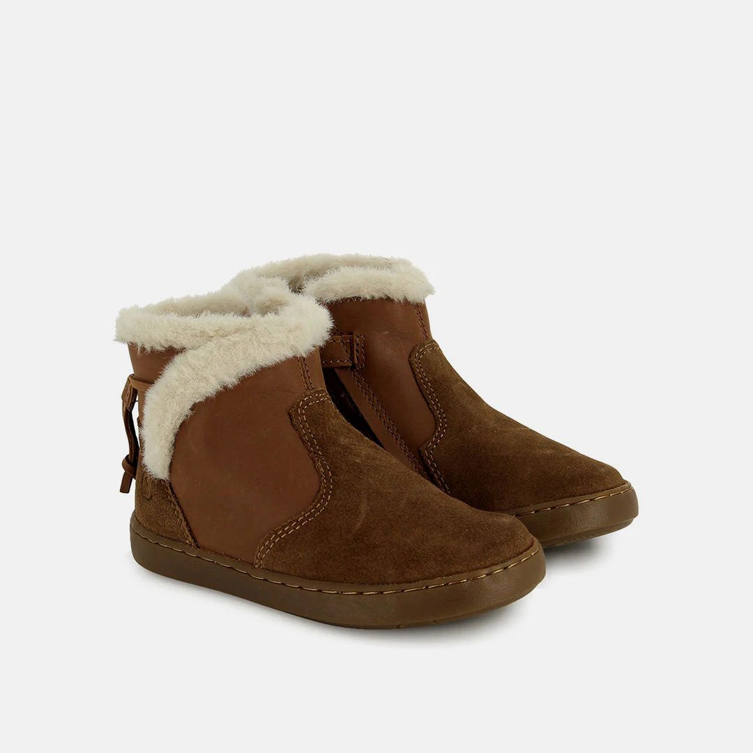 SHOOPOM – Bottines Play Fur Sweet – Camel