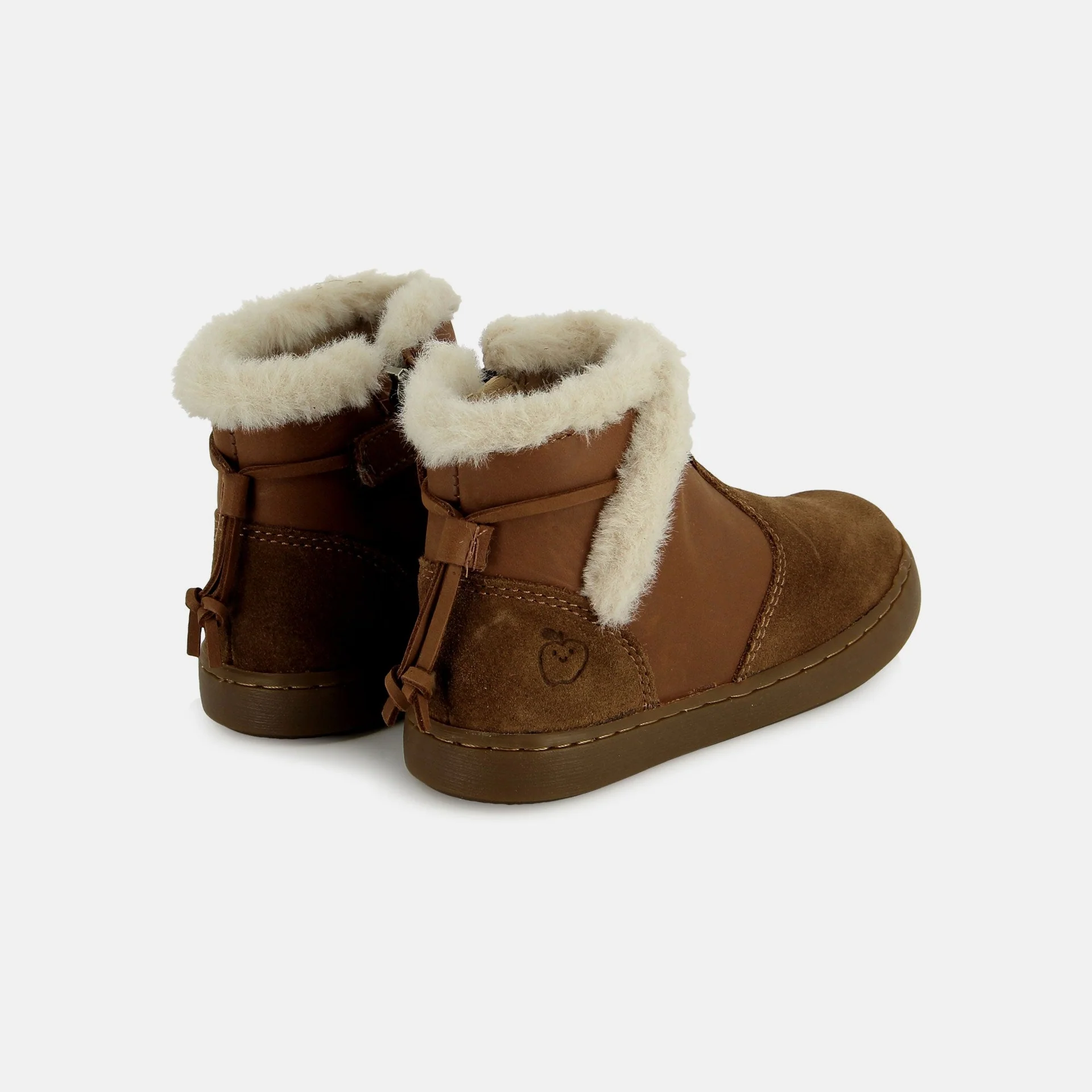 SHOOPOM – Bottines Play Fur Sweet – Camel – Image 3