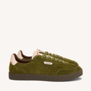 FAGUO – Baskets Lumbo Suede – Kaki