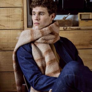 FAGUO – Grosse Écharpe – Beige