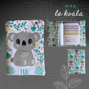 Protège carnet de santé Koala - Mika