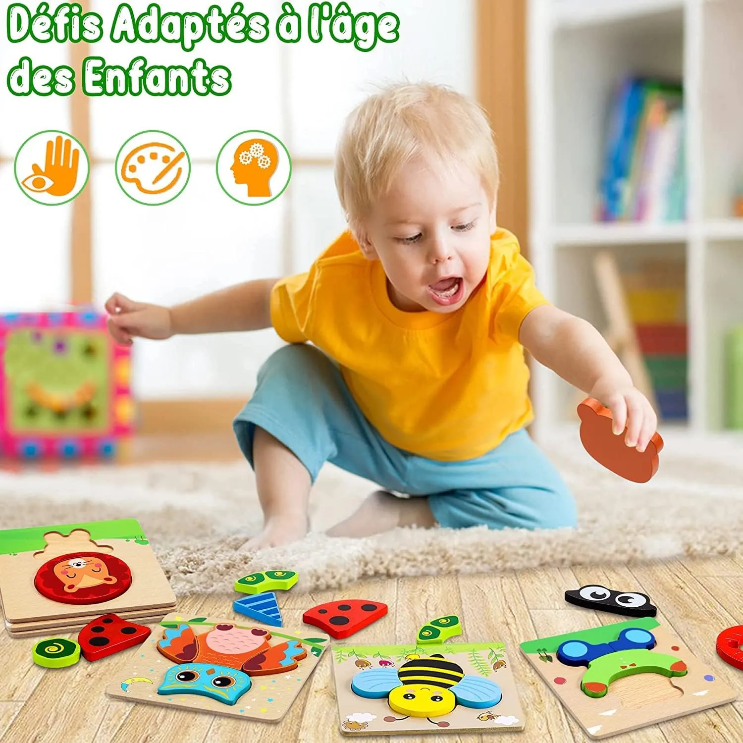 Puzzles 3D Animaux Montessori – Image 3