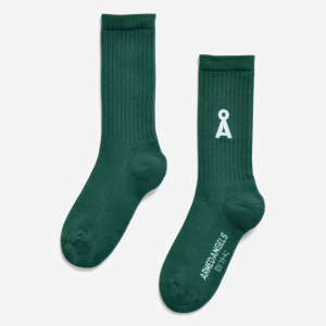 ARMEDANGELS – Chaussettes Saamus en coton – Emerald