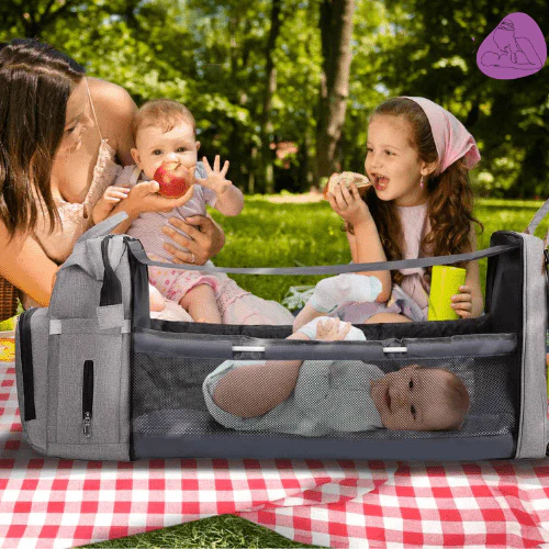 Sac à langer lit portatif | Lit de voyage BabyNappy™ – Image 3