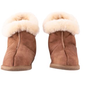 SHEPHERD – Bella Pantoufles – Antique Cognac – Léopard