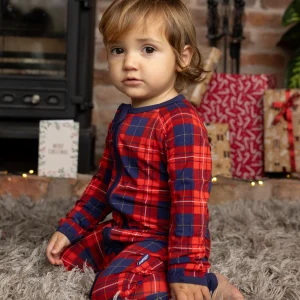 BABYGO® Dors-bien zippé tartan