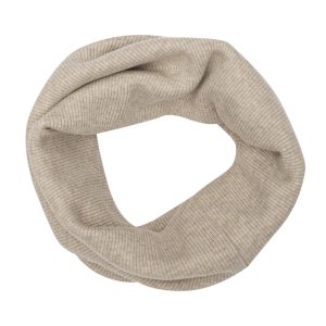 WOOLY ORGANIC – Tube Scarf – Beige
