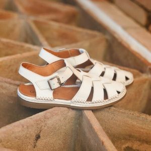 COCO ET ABRICOT – Sandales Magescq – Blanc