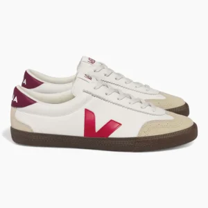 VEJA – Baskets Volley – White pekin bark