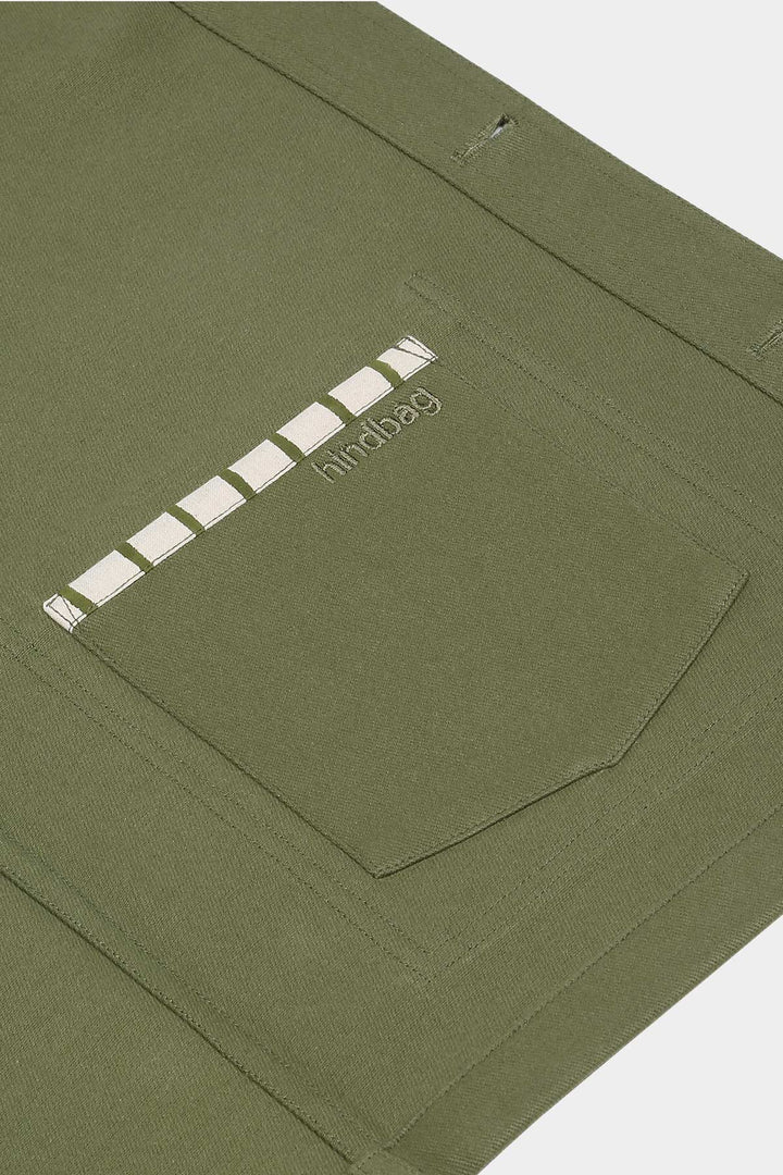 HINDBAG – Veste mixte Marcel – Olive – Image 4