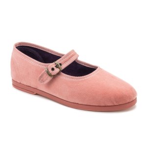 NATURAL WORLD – Chaussons ballerines Loire 8997 – Rose
