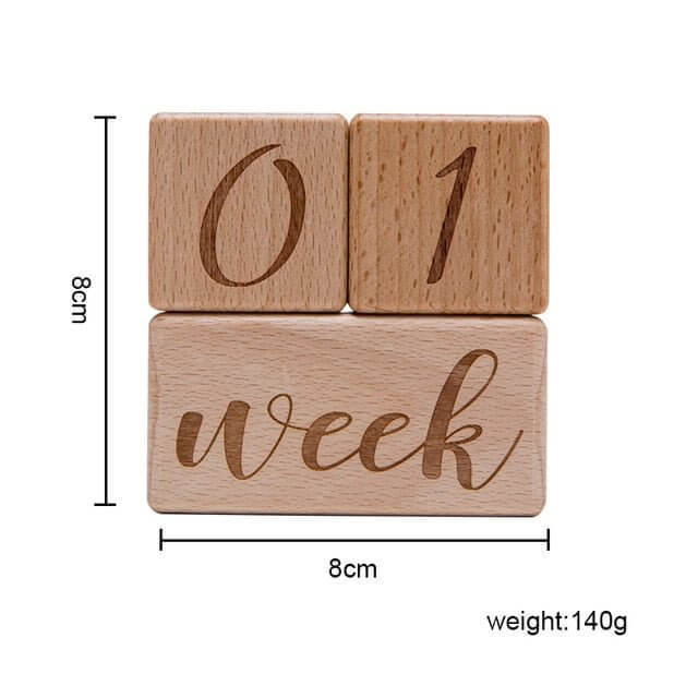 Wooden Baby Milestone Cards – Image 7