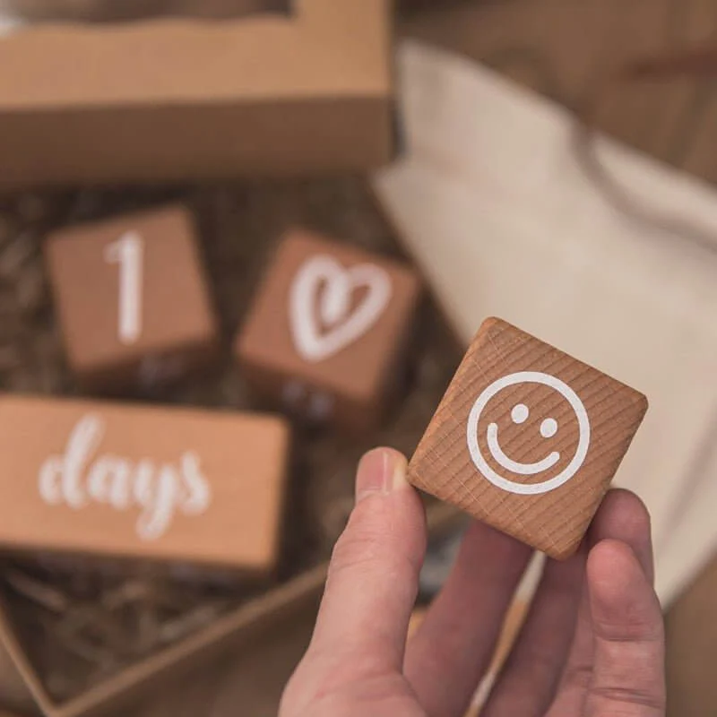 Wooden Baby Milestone Cards – Image 2