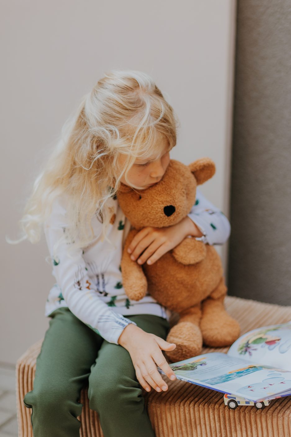 WOOLY ORGANIC – PYJAMA SET – TEDDY – Image 3