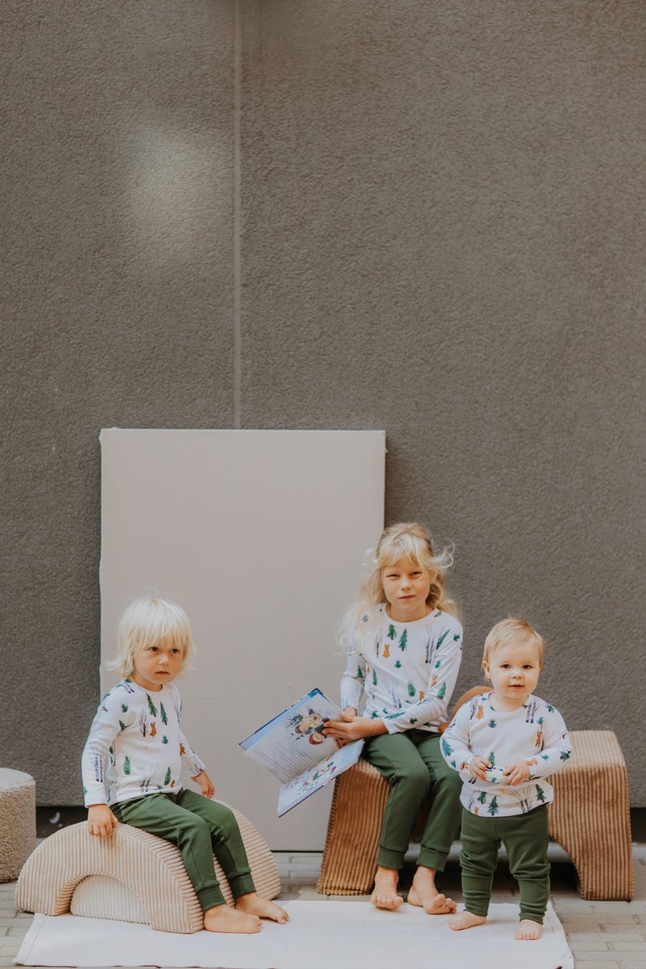 WOOLY ORGANIC – PYJAMA SET – TEDDY – Image 2