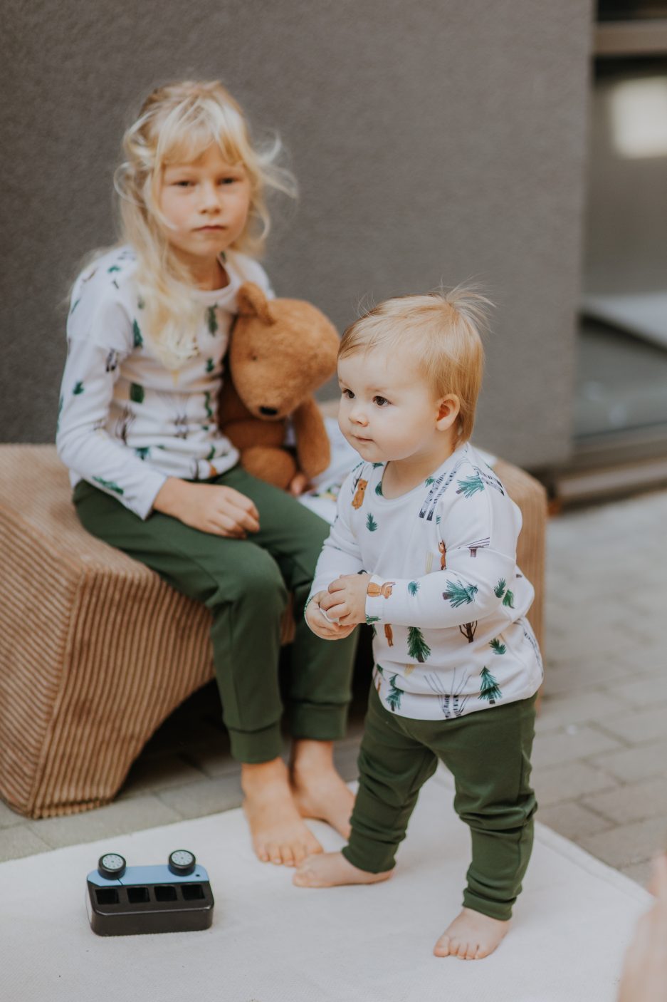 WOOLY ORGANIC – PYJAMA SET – TEDDY